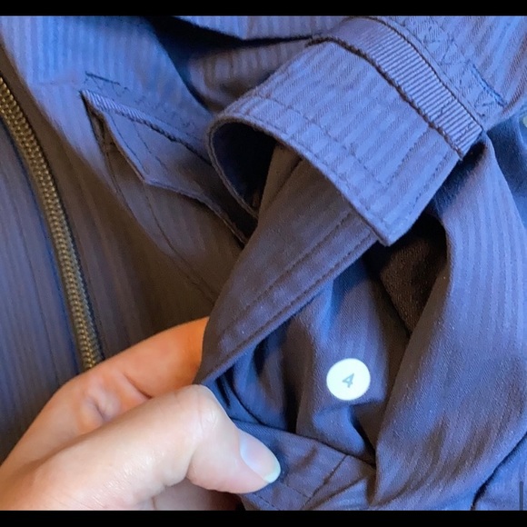 EUC Yogi Anorak Rain Jacket Cadet Blue size 4 - Picture 3 of 6